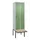locker voor scheiding van kleding,HxBxD 2120x600x815mm,2vak