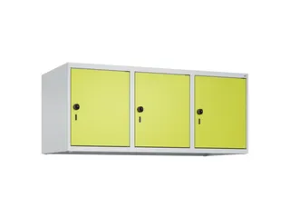 opzetkast,v. locker,3vak.,vak B 400mm,HxBxD 500x1200x500mm - 2