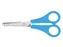 Kinderschaar Westcott 130mm ronde punt lichtblauw
