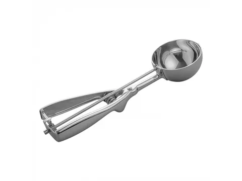 Ijsportioneerlepel RVS 1/10 liter 6.6cm