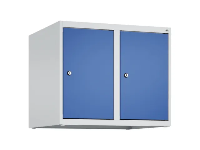 opzetkast,v. locker,2vak.,vak B 300mm,HxBxD 500x600x500mm,cilinderslot
