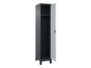 locker,HxBxD 1950x400x500mm,1vak,vak B 400mm,cil.-slot,voeten - 2
