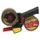 Afroller Tape H180 Set met 2 rollen 50mmx66m bruin tape