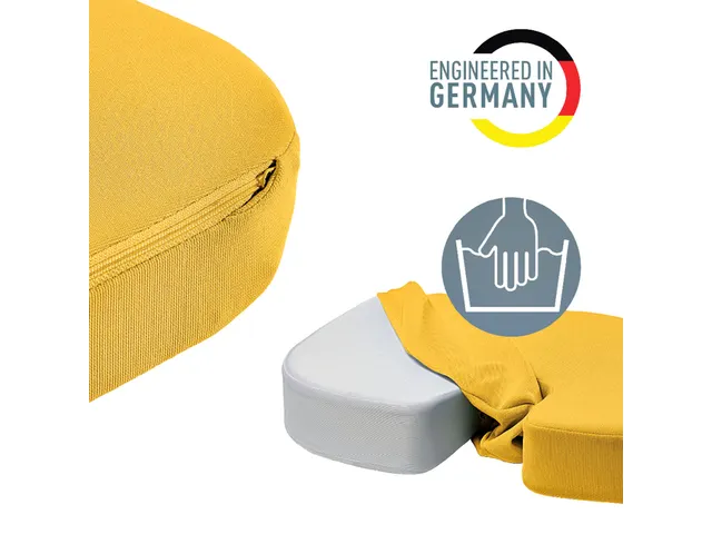 Coussin de siège Leitz Ergo Cosy jaune
