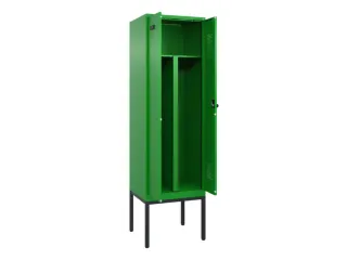 PBM-locker,HxBxD 2120x600x500mm,2vak,vak B 300mm,draaigrendel - 1