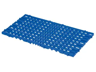 Roostertegel Hd-pe Lxbxh 800x400x25mm Blauw - 1