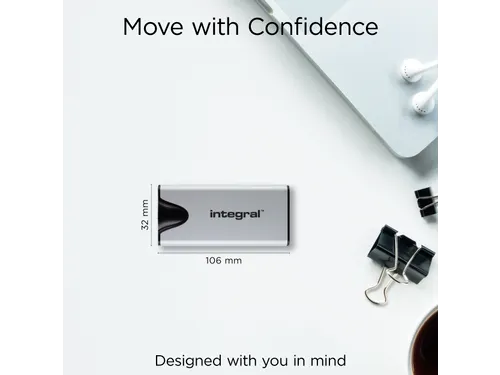 SSD Integral SlimXpress Portable USB-C 500GB