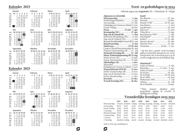 Agendavulling 2027 Succes Mini 4dagen/2pagina's