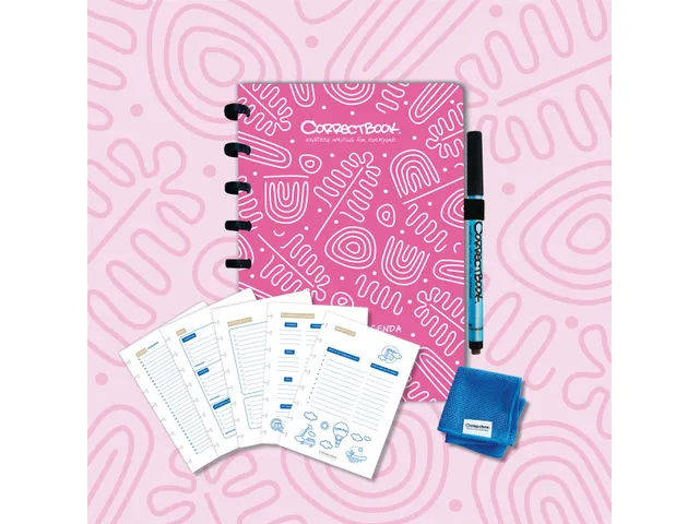 Endless Agenda A5 uitwisb/herbruik Pink