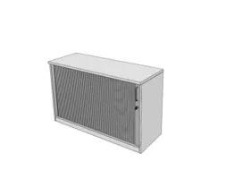 jaloeziedeurkast,HxBxD 720x1200x445mm,1xhouten vloer,1,5 OH,Bl-wit