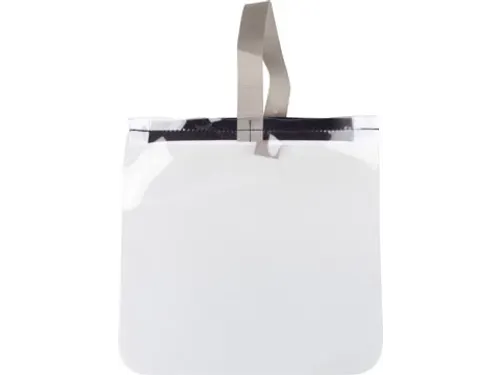 Beschermend gezichtsscherm, transparant, ft 25 x 25 cm