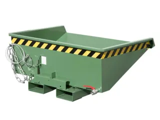 Kiepbak voor spaanders,HxLxB 540x960x1210mm,0,275m³,draagverm. 750kg - 1