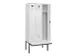 locker met bank,voor scheiding van kleding,HxBxD 2120x900x815mm,3vak