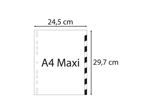 Bedrukte Tabbladen A4+ Jan-dec Assorti Pp 0.12mm 12-delig 11-gaats(FR)