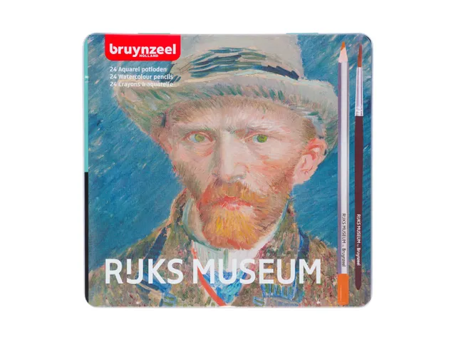 Aquarel kleurpotloden | Fantasia | Blik à 12 stuks kopen? | Heutink