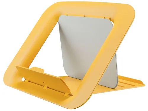 Laptopstandaard Leitz Ergo Cosy verstelbaar recyled geel