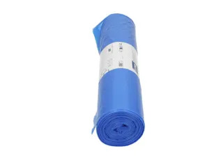 Afvalzak Hynex 70x110cm LDPE recycled T40 120L blauw rol à 20 stuks - 3