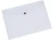 Documentenmap A5 PP 172 Micron Met Drukknopsluiting Transparant