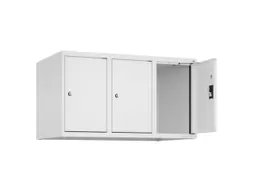 opzetkast,v. locker,3vak.,vak B 300mm,HxBxD 500x900x500mm,cilinderslot