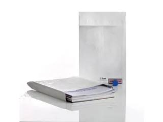 Uitvouwbare Enveloppen Tyvek Ft 229x324x38mm wit - 1
