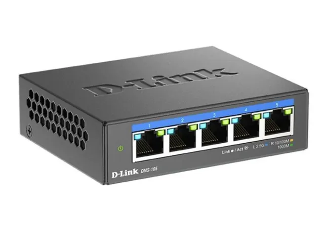 Dms-105/E 2.5Gb Desktop Switch