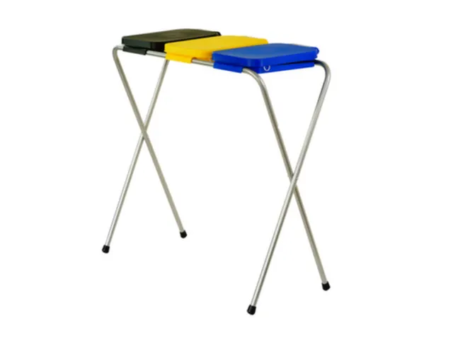 vuilniszakstandaard,v. 3x120l,HxBxD 860x930x380mm