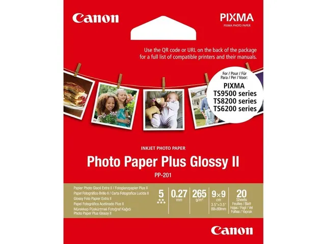 CANON Plus fotopapier 9x9cm 265 Gram 20 vel