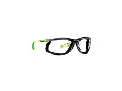3M Solus CCS veiligheidsbril, heldere lens, limekleurig montuur, per s