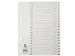 Tabbladen PP Set 1-20 Met Indexblad A4 11-Gaats Wit Personaliseerbaar