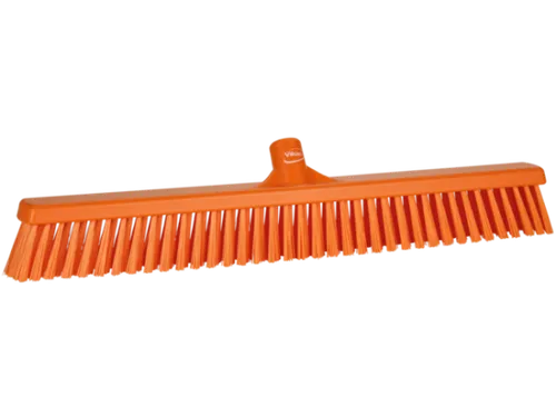 Vikan Hygiene combiveger hard/zachte vezels 610mm oranje