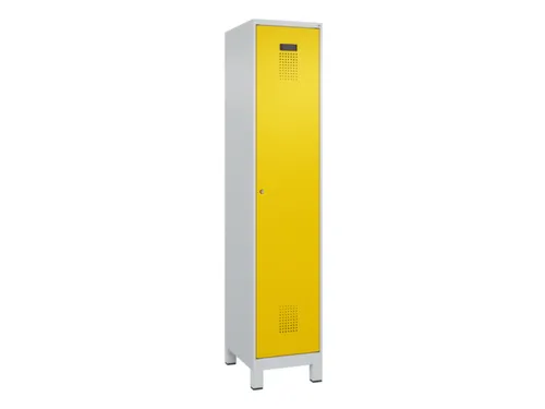 locker,HxBxD 1950x400x500mm,1vak,vak B 400mm,cil.-slot,voeten