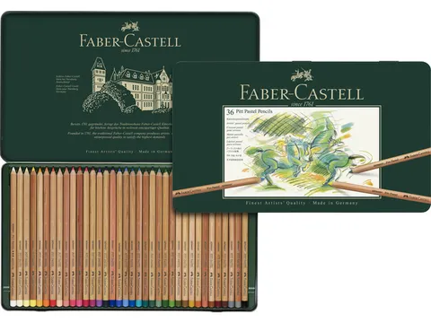 Pastelpotlood Faber Castell Pitt Etui à 36 Stuks