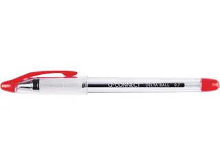 Balpen Met Dop Delta Navulbaar Medium Rood - 3