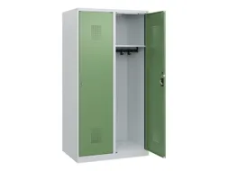 schoollocker,HxBxD 1530x800x500mm,2vak,vak B 400mm,cil.-slot