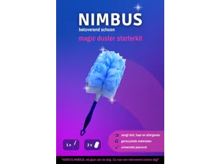 Duster Nimbus starterskit 1 houder en 2 dusters - 1