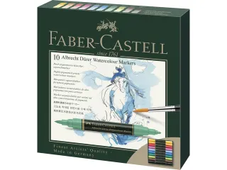 Aquarel marker Faber-Castell Albrecht Dürer doos a 10 stuks - 4