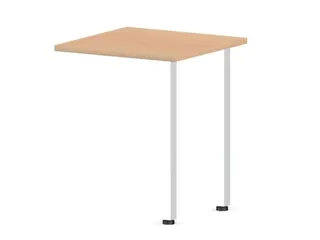 aanbouwtafel,i.h.v.,HxBxD 720-840x600x600mm,NE-esdoorn - 1