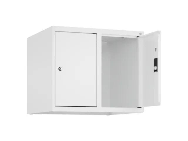 opzetkast,v. locker,2vak.,vak B 300mm,HxBxD 500x600x500mm,vleugeldeur