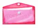 Enveloptas Rood 110X220Mm Liggend Met Klittenbandsluiting