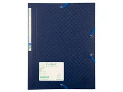 Elastomap 3 kleppen polypropyleen 7/10de Forever PP - A4-Geassorteerd