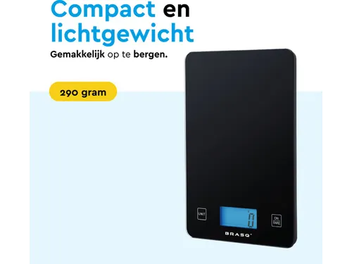 BRASQ Digitale keukenweegschaal 10KG DKS100