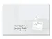 Glasmagneetbord Sigel Artverum 1000x650x15mm super wit