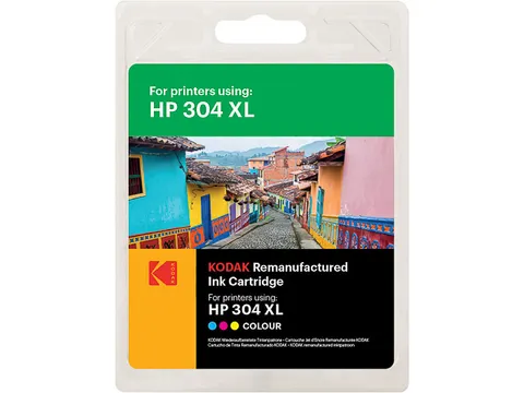 Kodak HP 304XL N9K07AE inkt 3-kleuren HC rebuilt 300 pagina's