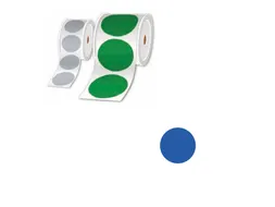 Brother LTZ15100FPEL, Blauw, Cirkel, 10 cm, 250 stuk(s)