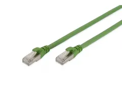 CAT 6A S-FTP patchkabel CU PUR AWG 26/7 25m Groen (RAL6018)