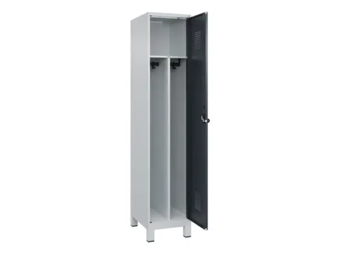 locker voor scheiding van kleding,HxBxD 1950x400x500mm,1vak