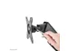 Support mural TV/Ecran Neomounts WL70-450BL11 17-32 inch