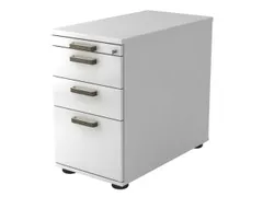 stationaire ladeblokken,HxBxD 720-760x428x800mm,1 ML,2lade(n),romp wit