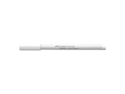 Marker creatief Faber-Castell Goldfaber 1.5 white as snow (kleur nr. 5