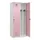 locker voor scheiding van kleding,HxBxD 1850x800x500mm,2vak